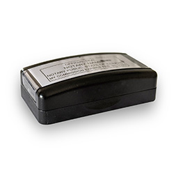 Notary slim pocket stamp seal